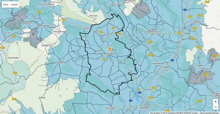 Mietspiegel Einbeck 2025