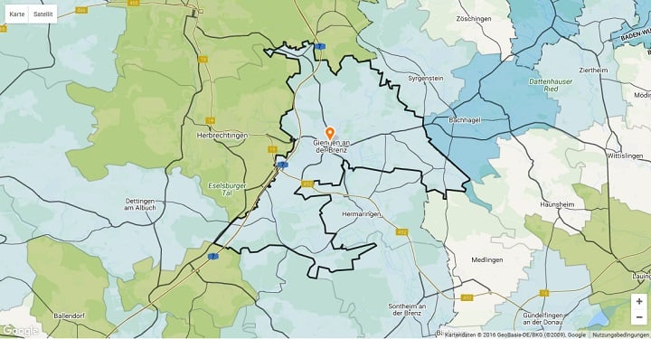 Mietspiegel Giengen an der Brenz 2025