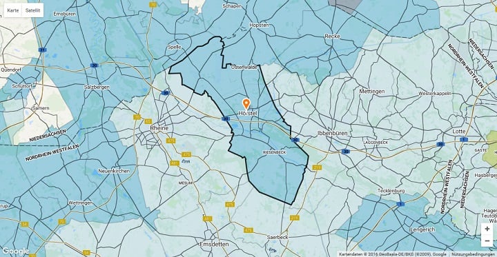 Mietspiegel Hörstel 2025