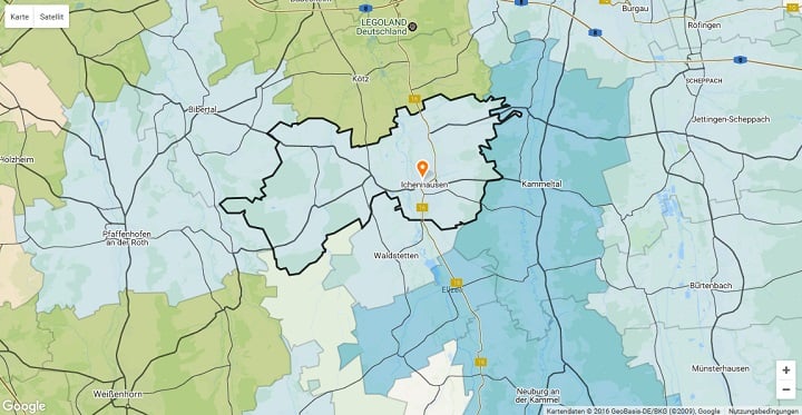 Mietspiegel Ichenhausen 2025