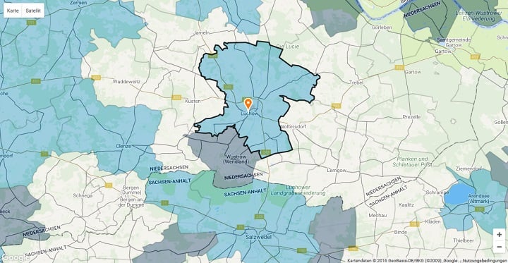 Mietspiegel Lüchow (Wendland) 2025