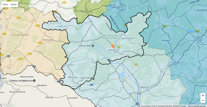 Mietspiegel Mettlach 2025