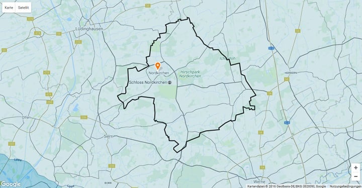 Mietspiegel Nordkirchen 2025