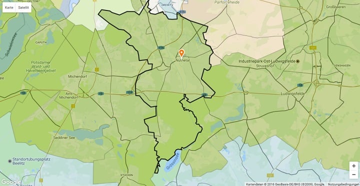 Mietspiegel Nuthetal 2025