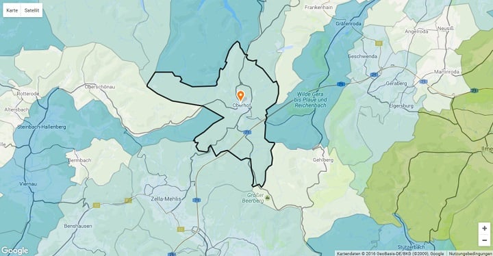 Mietspiegel Oberhof 2022