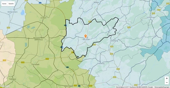 Mietspiegel Ranstadt 2025