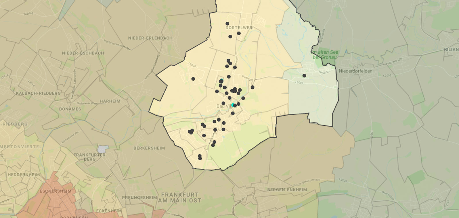 Mietspiegel Bad Vilbel 2025