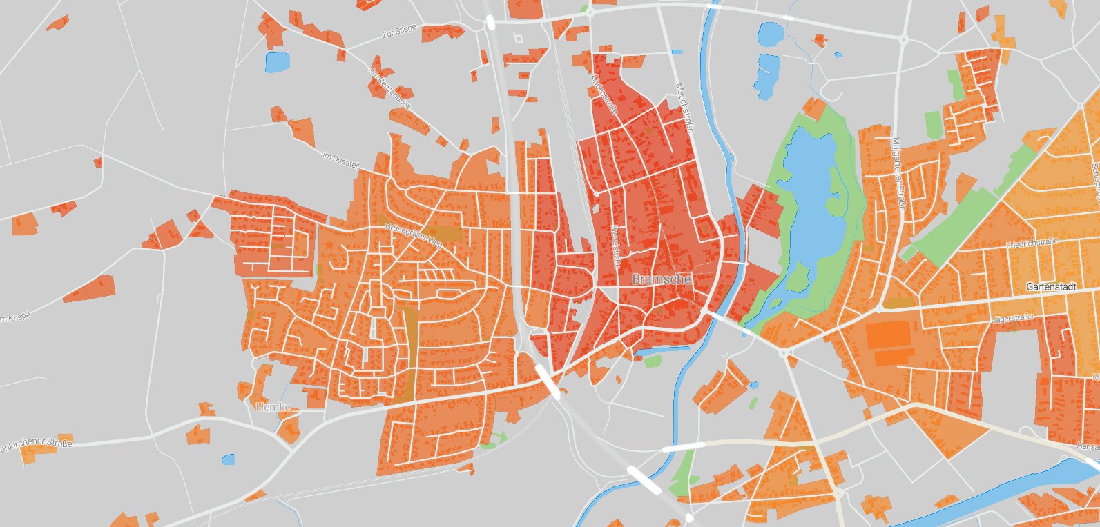 Mietspiegel Bramsche 2025