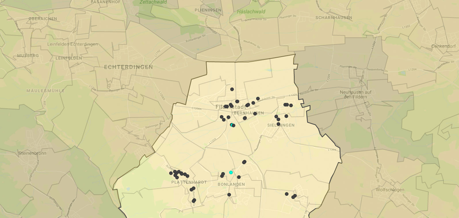 Mietspiegel Filderstadt 2025