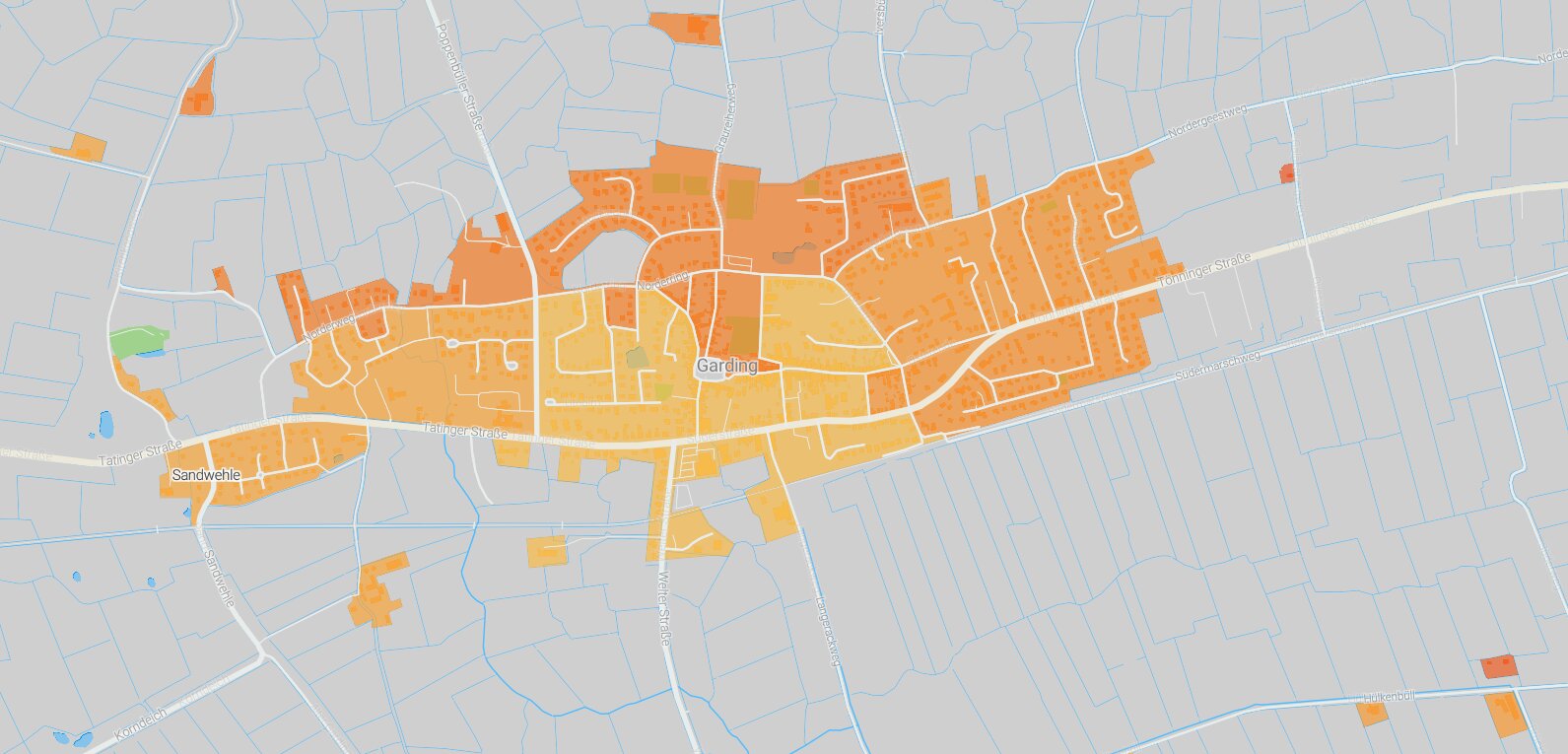 Mietspiegel Garding 2025