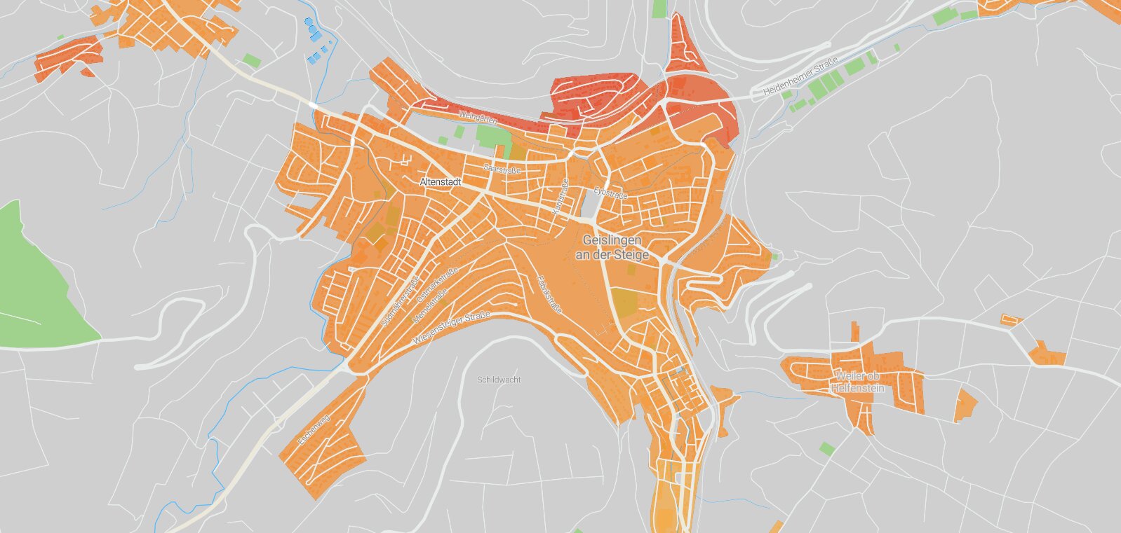 Mietspiegel Geislingen an der Steige 2025