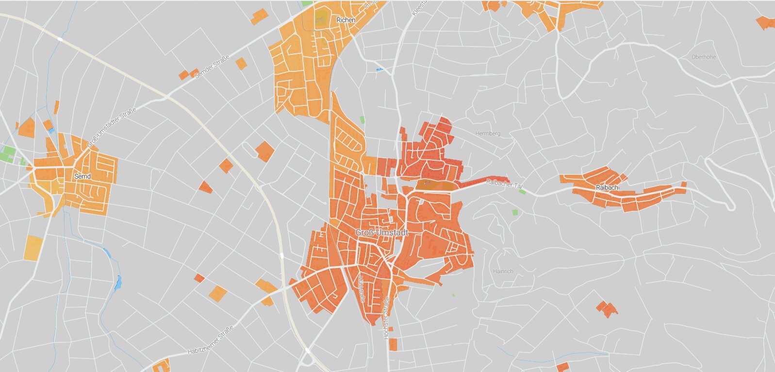 Mietspiegel Groß-Umstadt 2024