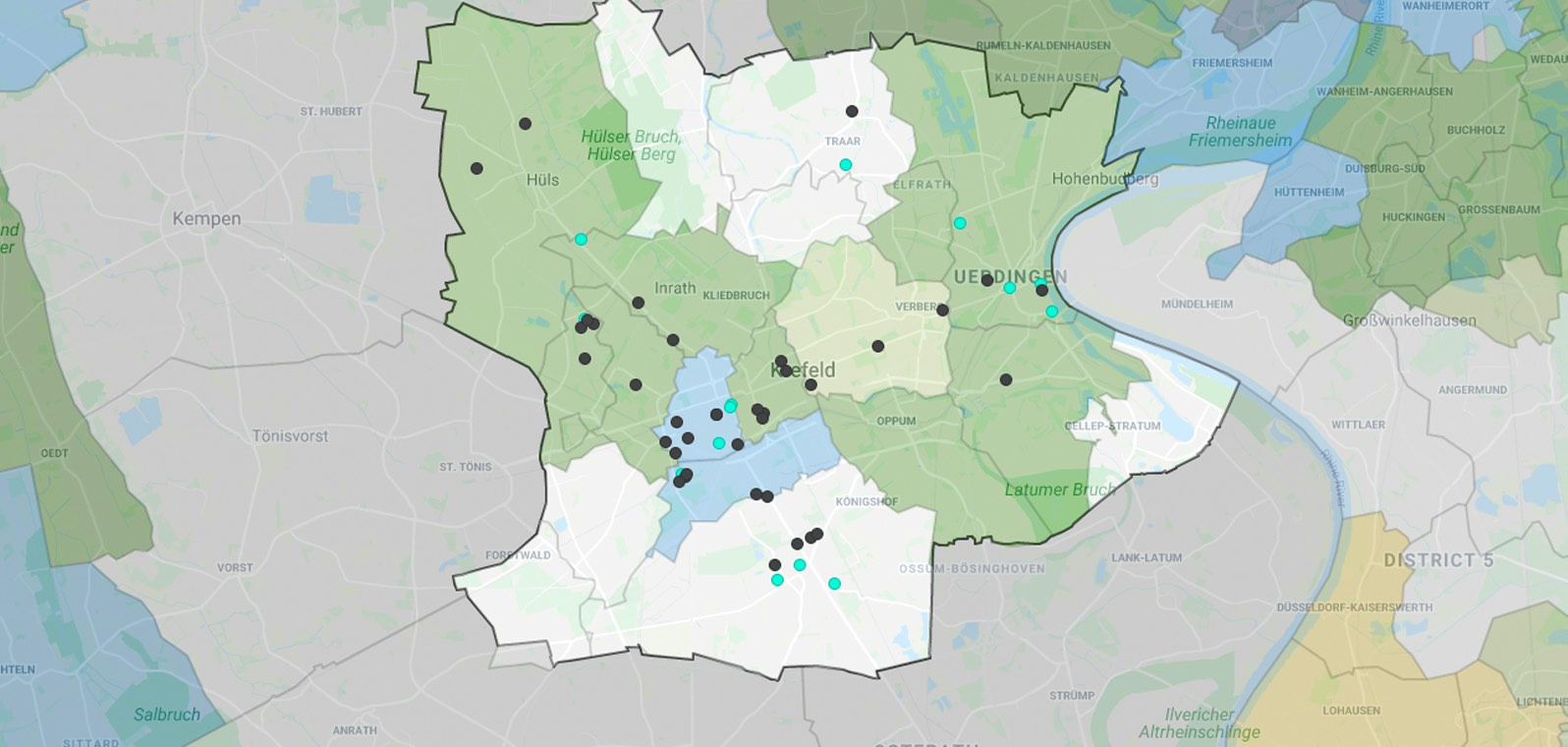 Mietspiegel Krefeld 2025