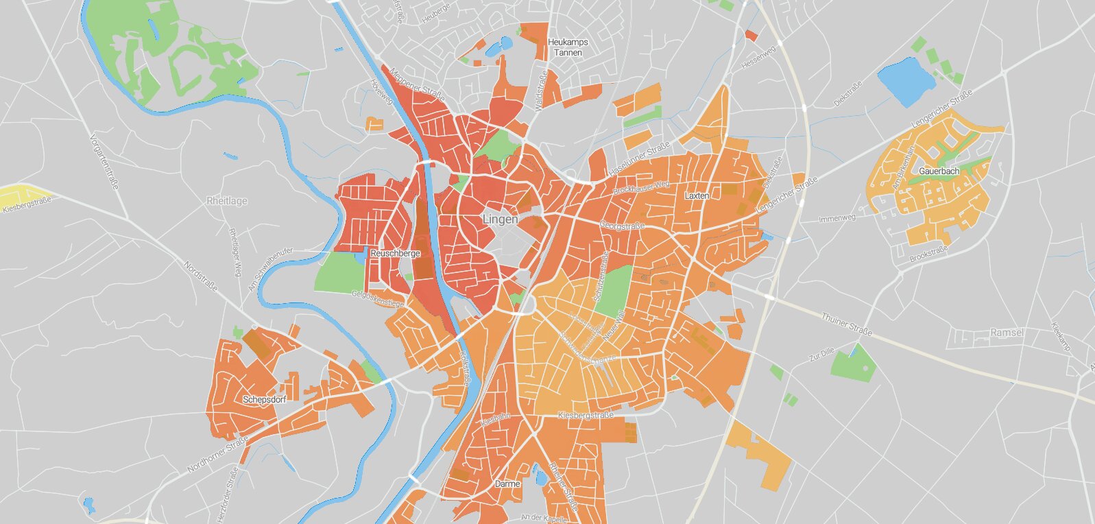 Mietspiegel Lingen (Ems) 2025