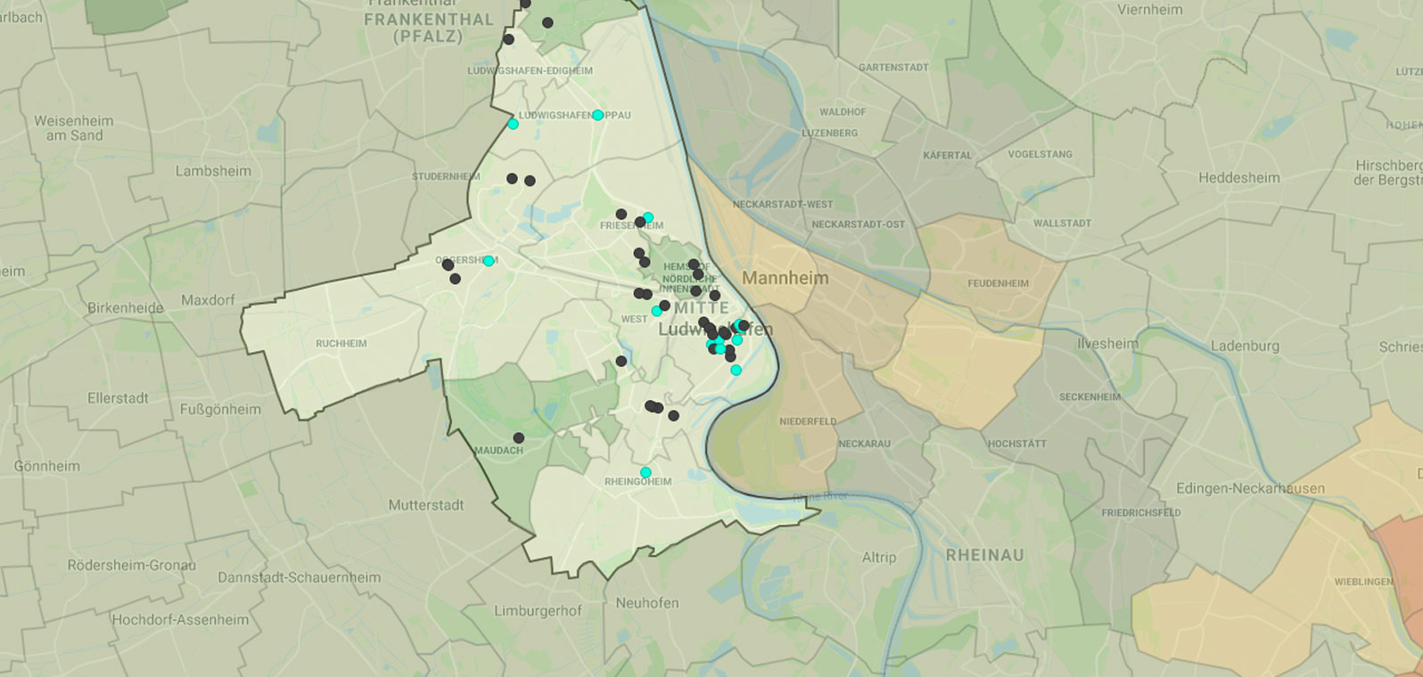 Mietspiegel Ludwigshafen am Rhein 2024