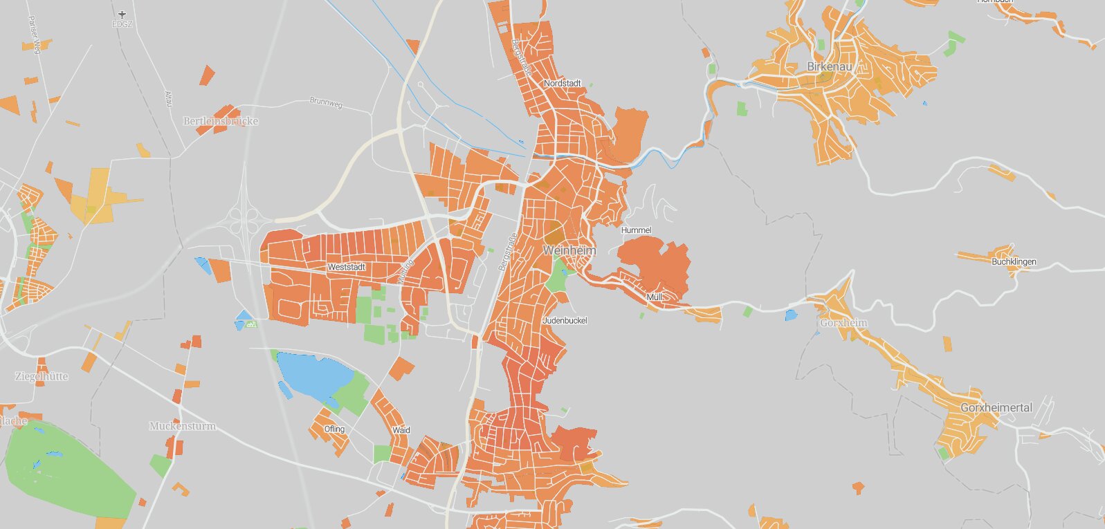 Mietspiegel Weinheim 2025