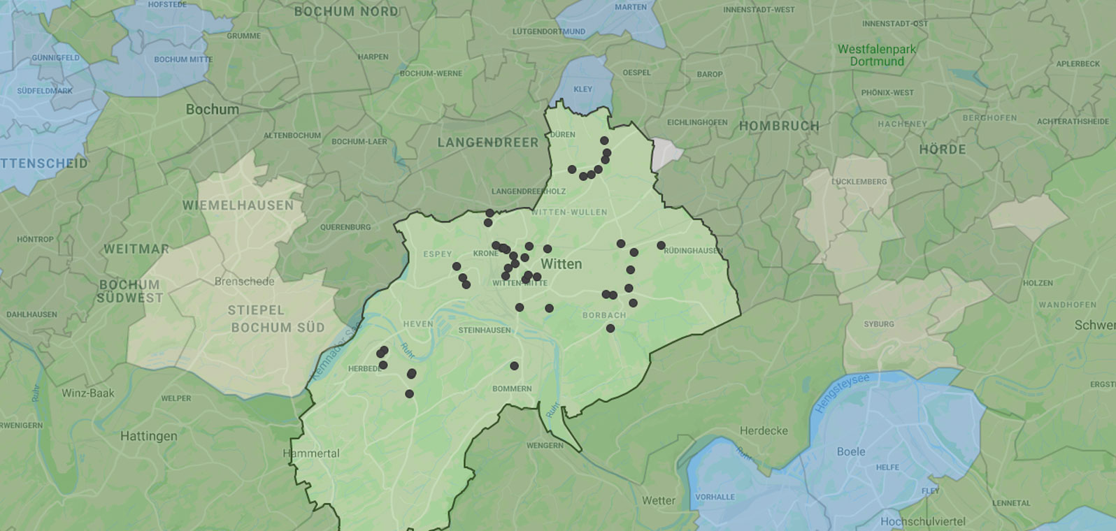 Mietspiegel Witten 2025